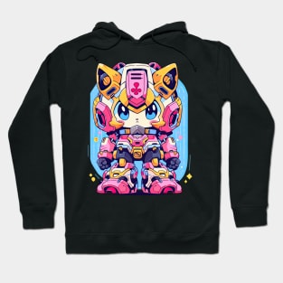 GOLDEN SAKURA KITTY| Mecha Neko Army | PROUD OTAKU Hoodie